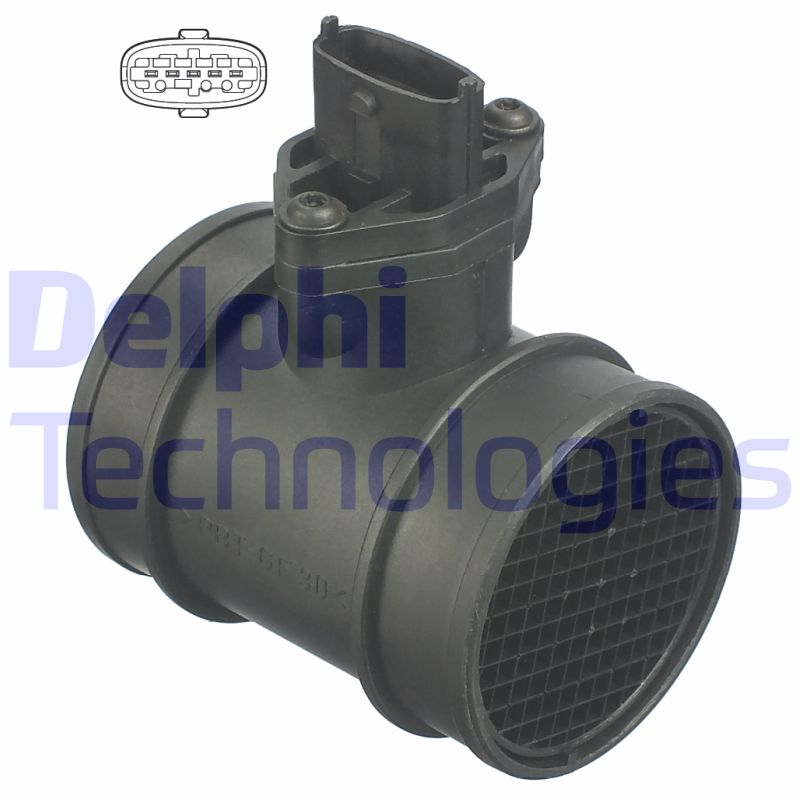 Luchtmassameter Delphi Diesel AF10269-12B1