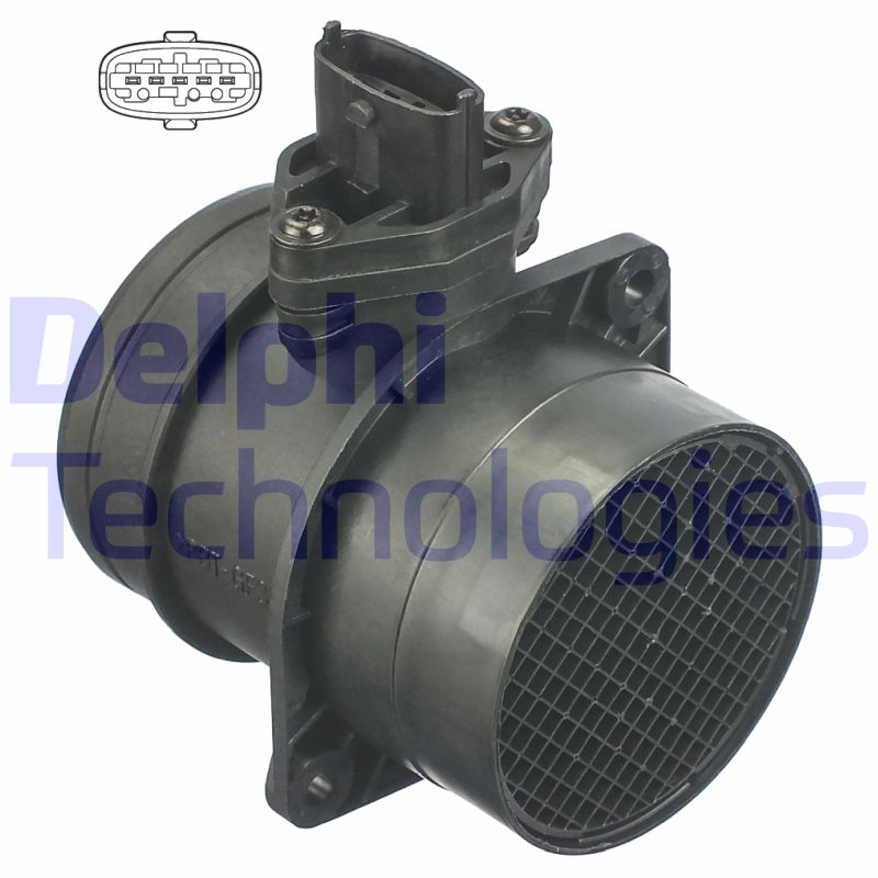 Luchtmassameter Delphi Diesel AF10279-12B1