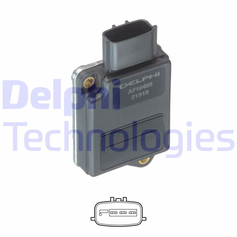 Luchtmassameter Delphi Diesel AF10459-12B1