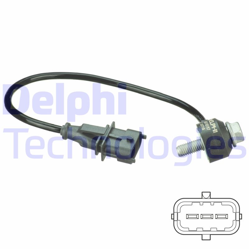 Klopsensor Delphi Diesel AS10197