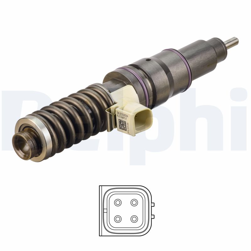 Verstuiver/Injector Delphi Diesel BEBE4D34101