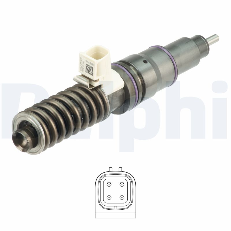 Verstuiver/Injector Delphi Diesel BEBE5H00001