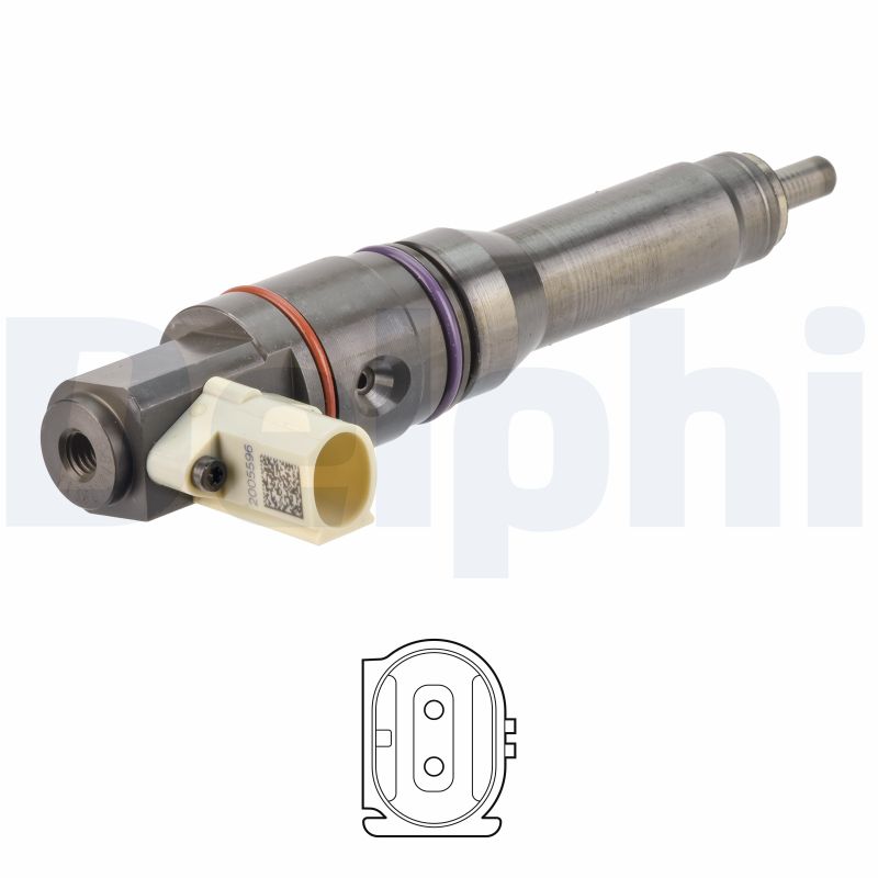 Verstuiver/Injector Delphi Diesel BEBJ1D02001