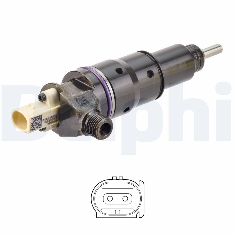 Verstuiver/Injector Delphi Diesel BEBJ1F13001