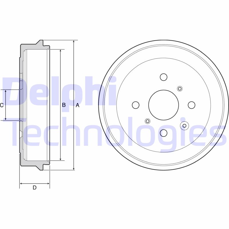 Remtrommel Delphi Diesel BF506