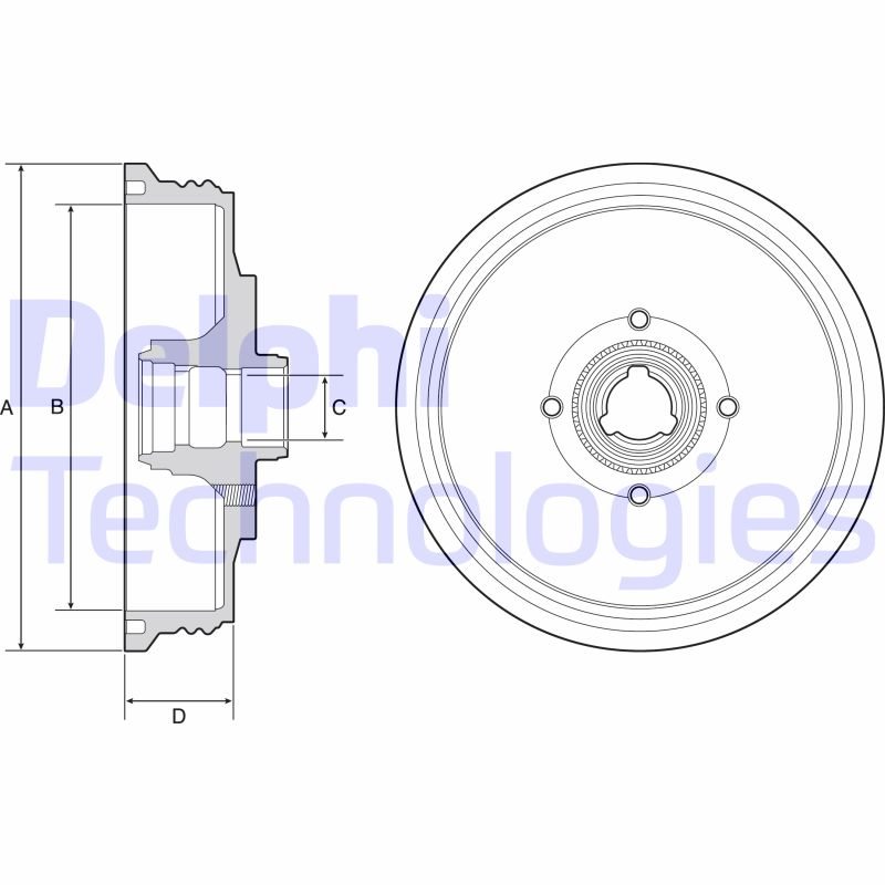 Remtrommel Delphi Diesel BF510