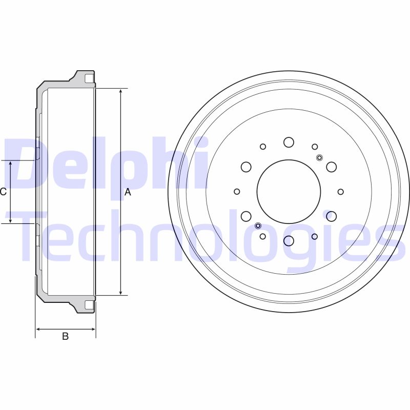 Remtrommel Delphi Diesel BF539
