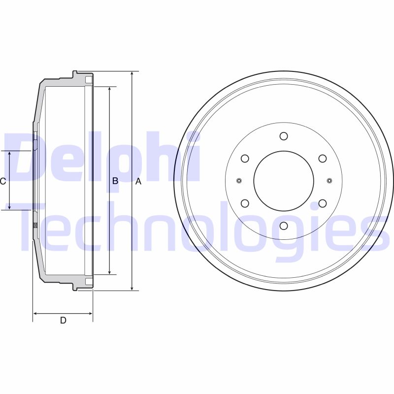 Remtrommel Delphi Diesel BF559