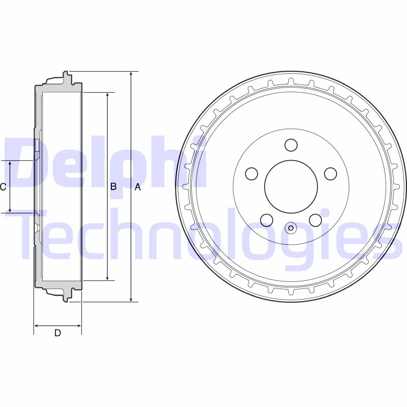 Remtrommel Delphi Diesel BF564