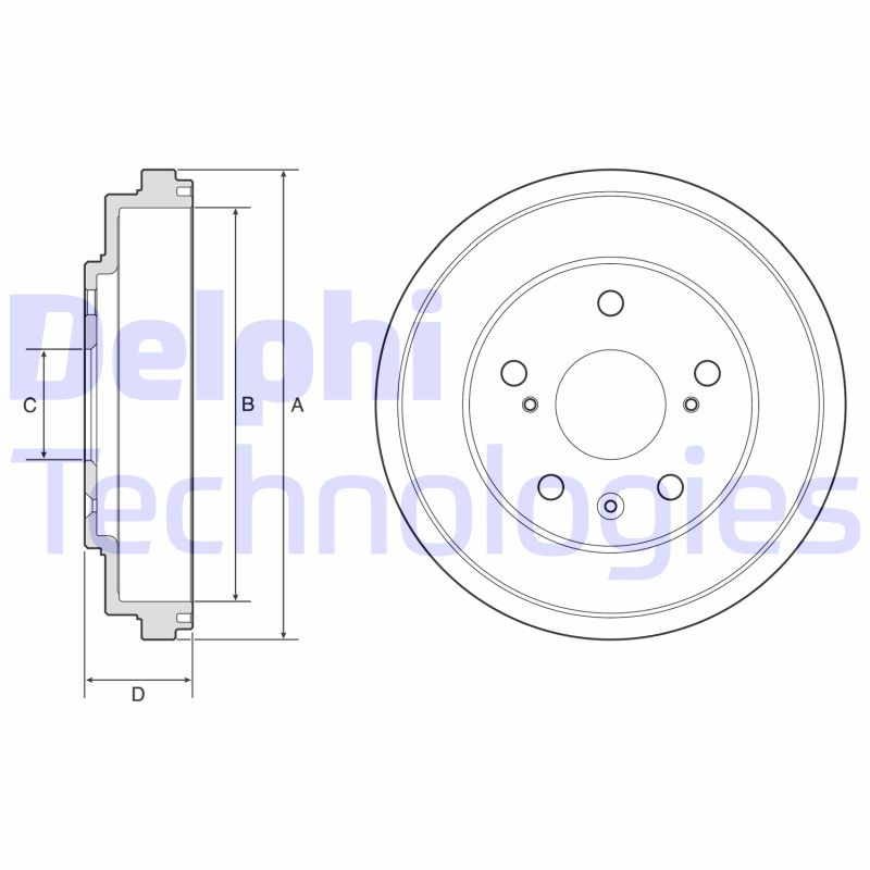 Remtrommel Delphi Diesel BF572