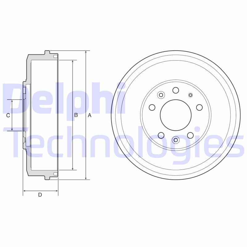 Remtrommel Delphi Diesel BF578