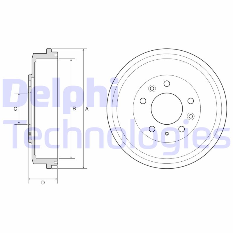 Remtrommel Delphi Diesel BF579