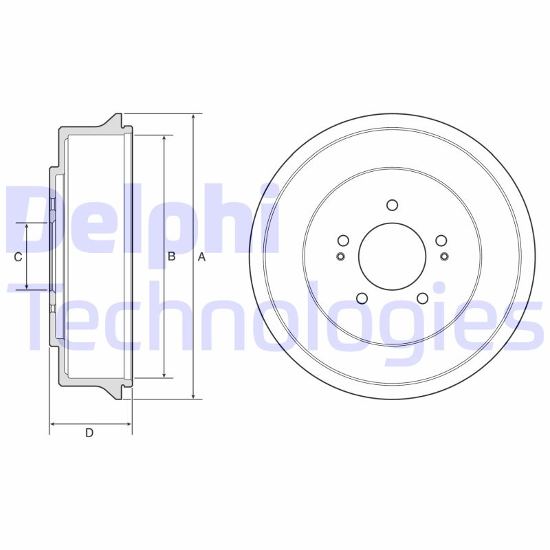 Remtrommel Delphi Diesel BF585