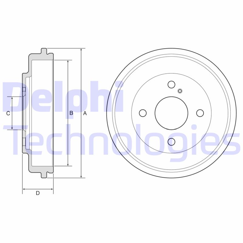 Remtrommel Delphi Diesel BF591