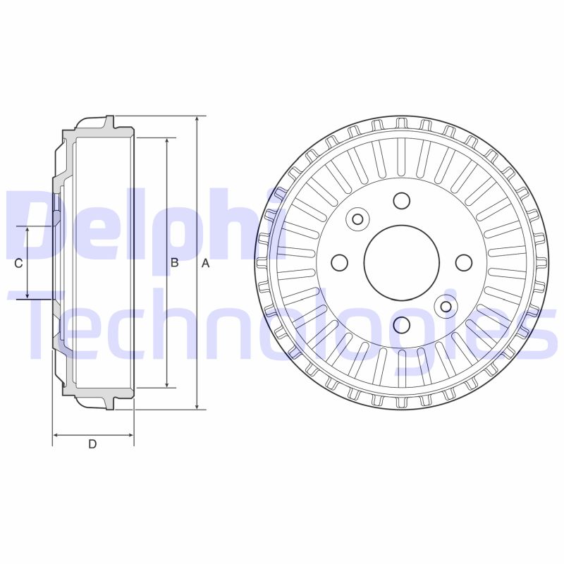 Remtrommel Delphi Diesel BF594