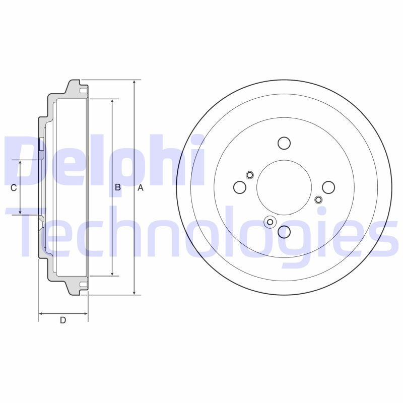 Remtrommel Delphi Diesel BF596