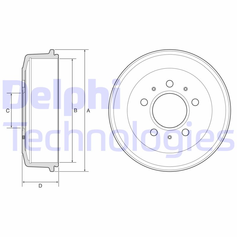 Remtrommel Delphi Diesel BF603