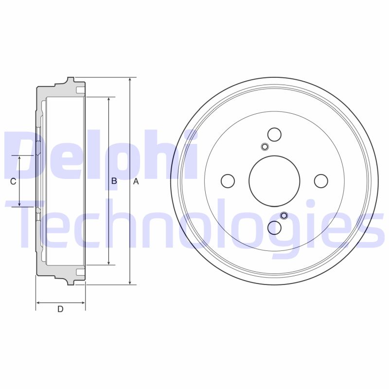 Remtrommel Delphi Diesel BF605