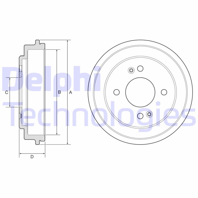 Remtrommel Delphi Diesel BF612