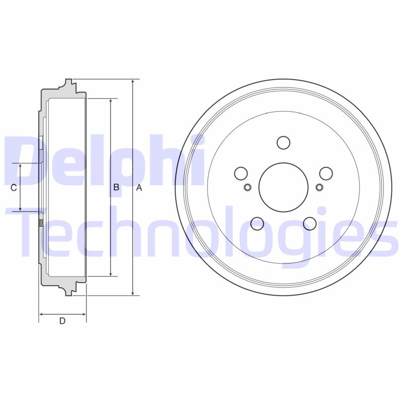 Remtrommel Delphi Diesel BF615