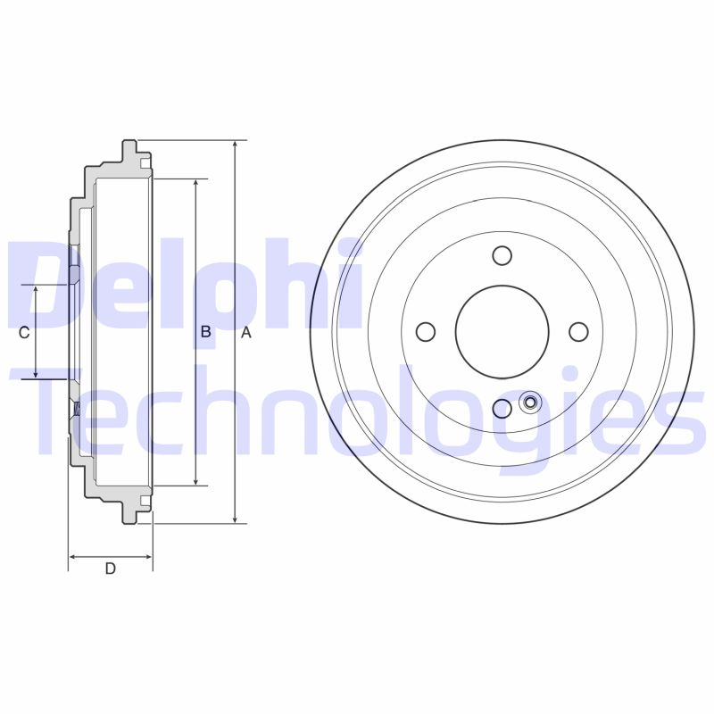 Remtrommel Delphi Diesel BF618