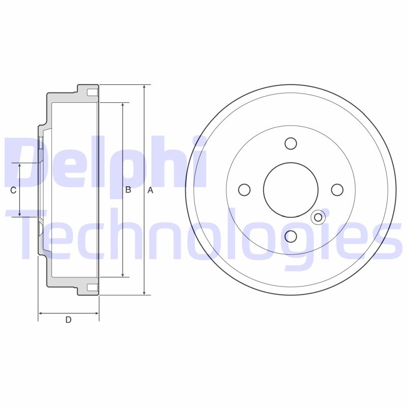 Remtrommel Delphi Diesel BF627