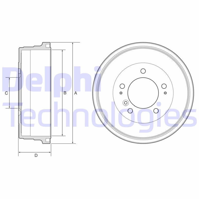 Remtrommel Delphi Diesel BF628