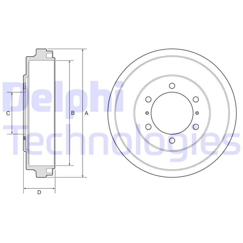 Remtrommel Delphi Diesel BF631