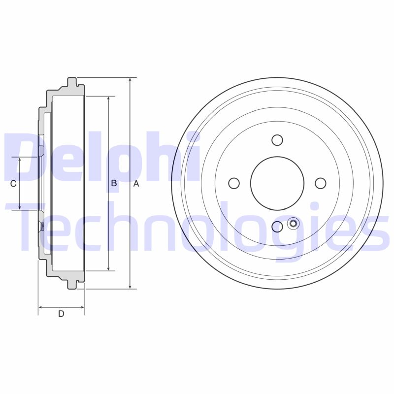 Remtrommel Delphi Diesel BF633