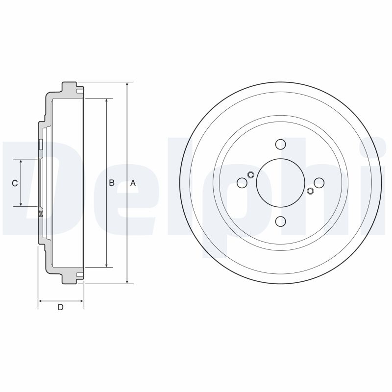 Remtrommel Delphi Diesel BF643