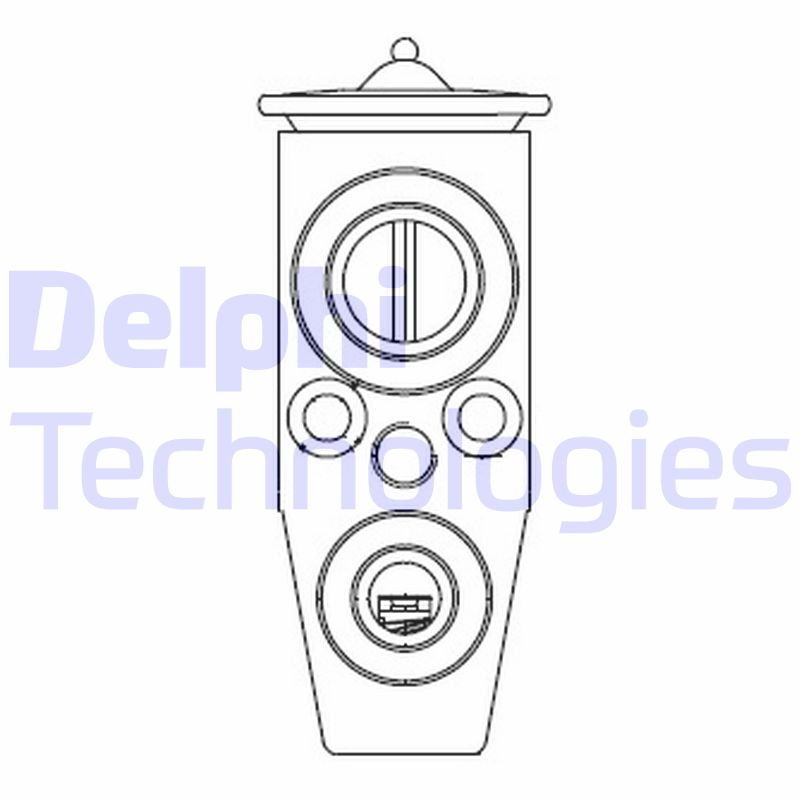 Airco expansieklep Delphi Diesel CB1008V