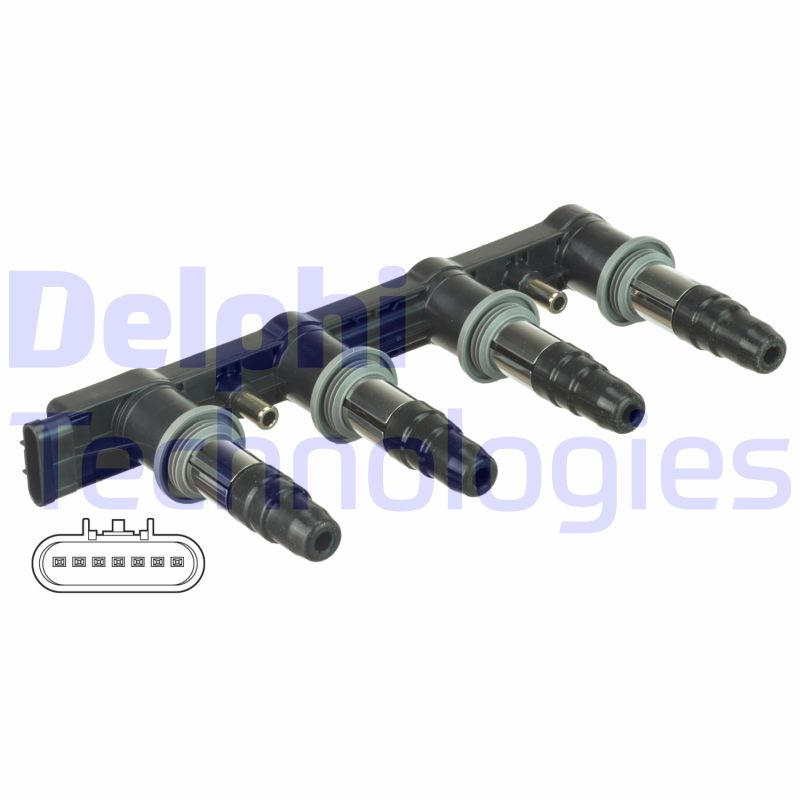 Delphi Diesel Bobine CE87662-12B1A