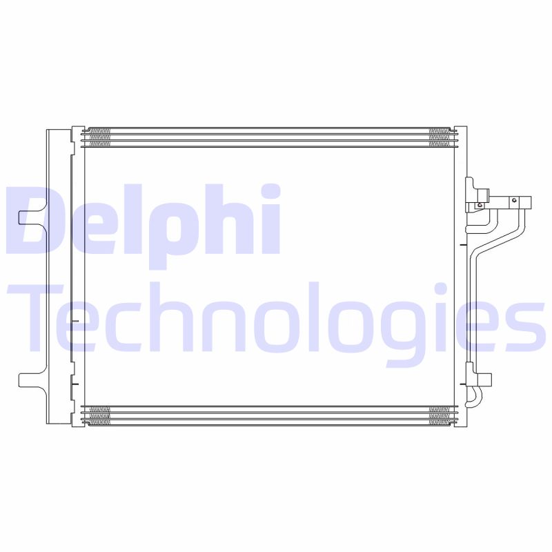 Airco condensor Delphi Diesel CF20311