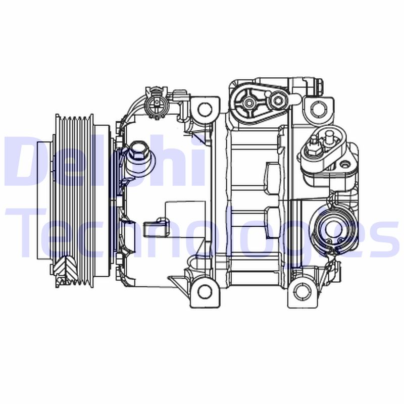 Airco compressor Delphi Diesel CS20415