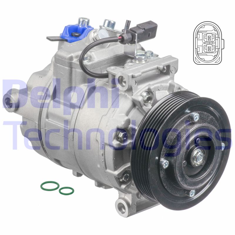 Delphi Diesel Airco compressor CS20475