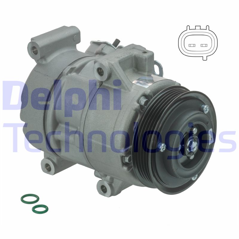 Delphi Diesel Airco compressor CS20495