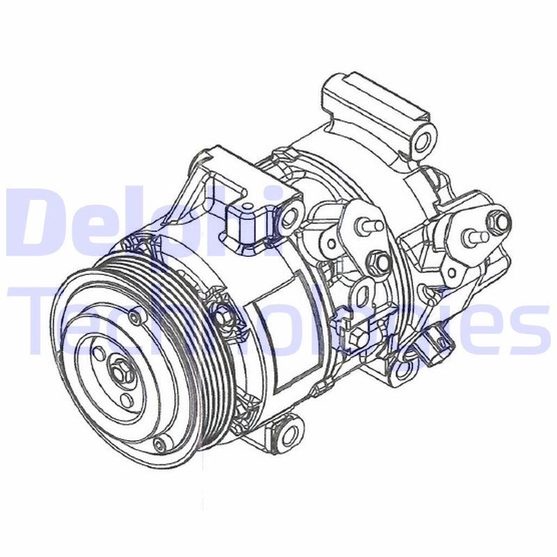 Delphi Diesel Airco compressor CS20495