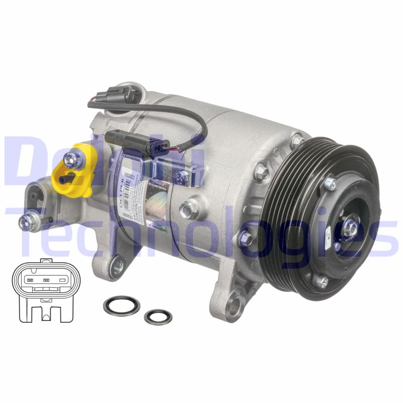 Delphi Diesel Airco compressor CS20500