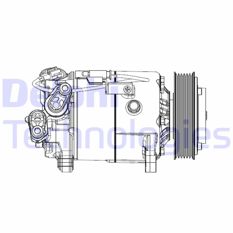 Airco compressor Delphi Diesel CS20500