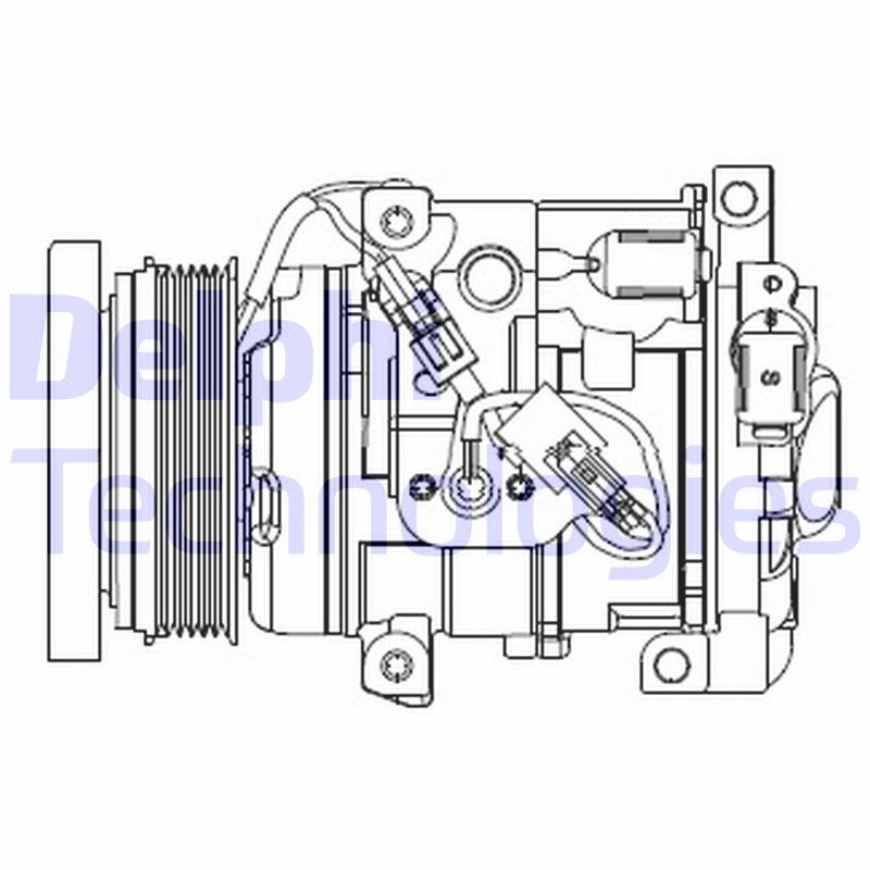 Airco compressor Delphi Diesel CS20508