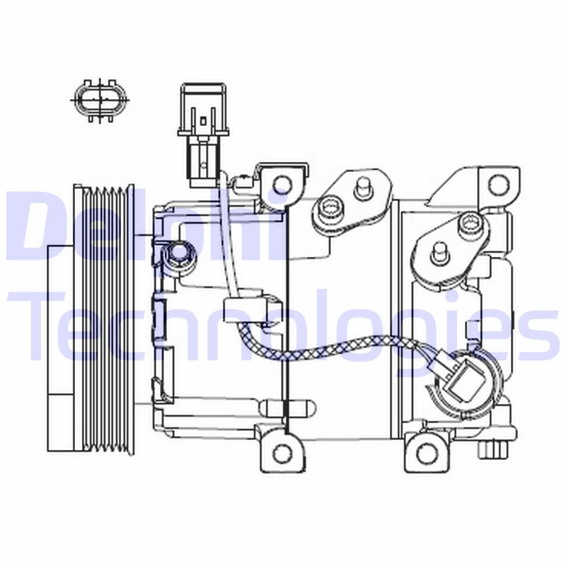 Airco compressor Delphi Diesel CS20518