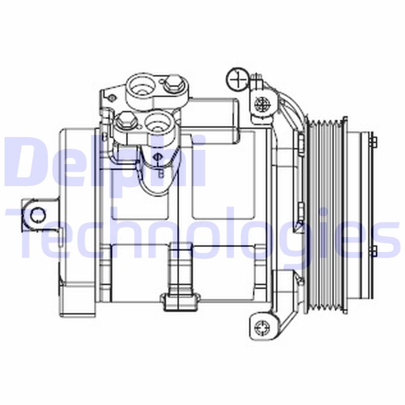 Airco compressor Delphi Diesel CS20528