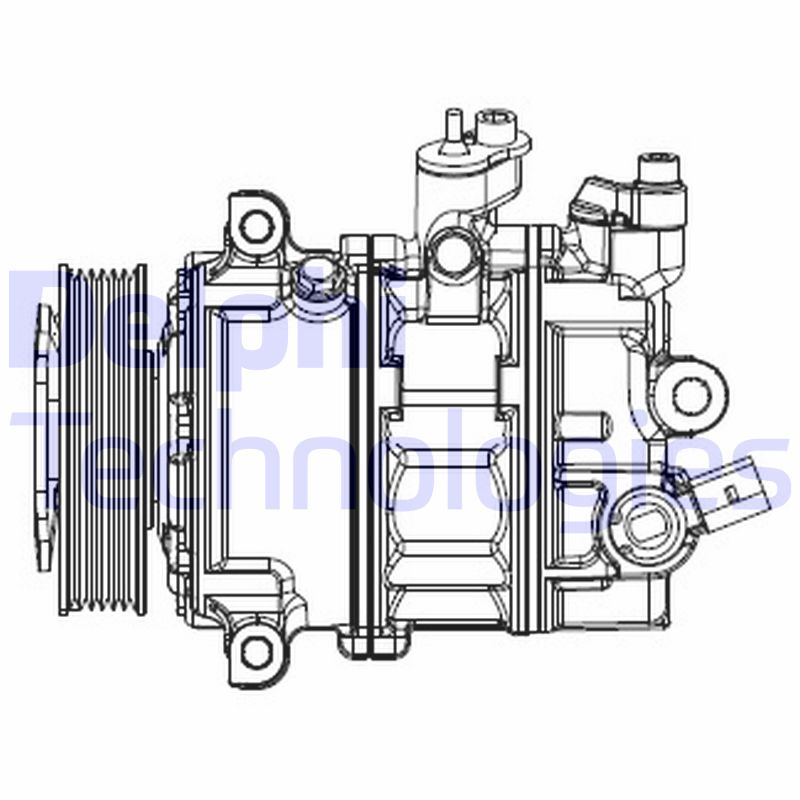 Airco compressor Delphi Diesel CS20529