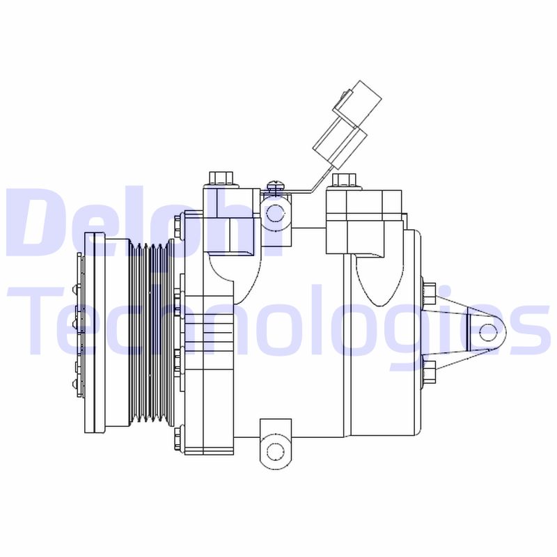 Airco compressor Delphi Diesel CS20534