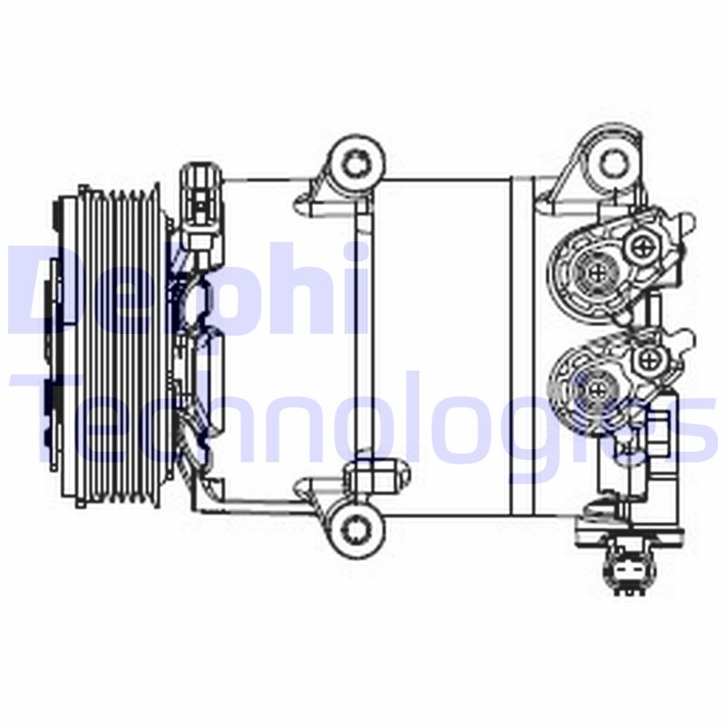 Airco compressor Delphi Diesel CS20553