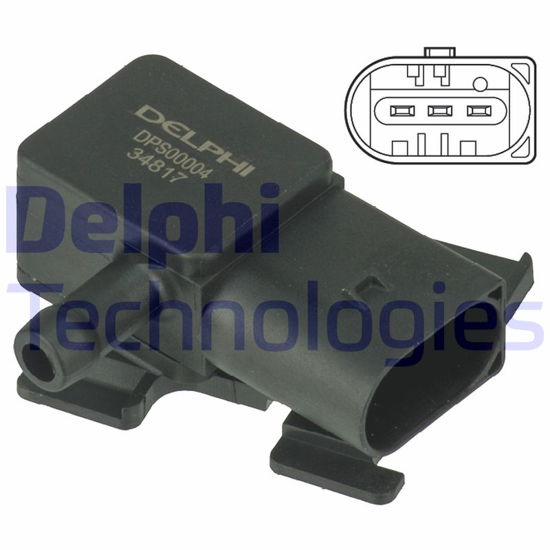 Uitlaatgasdruk sensor Delphi Diesel DPS00004