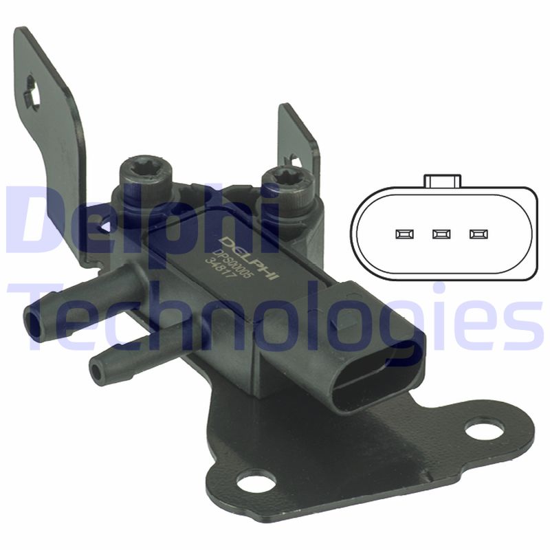 Uitlaatgasdruk sensor Delphi Diesel DPS00005