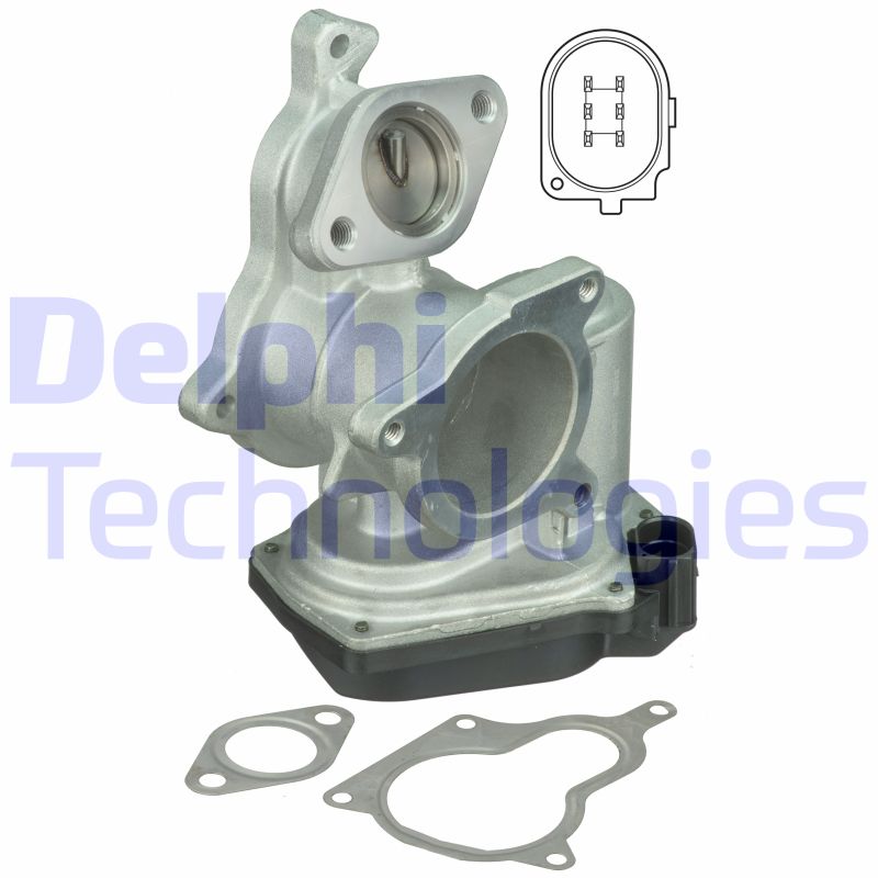 Delphi Diesel EGR-klep EG10404-12B1