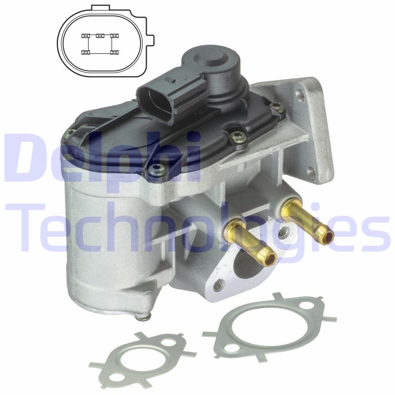 Delphi Diesel EGR-klep EG10411-12B1