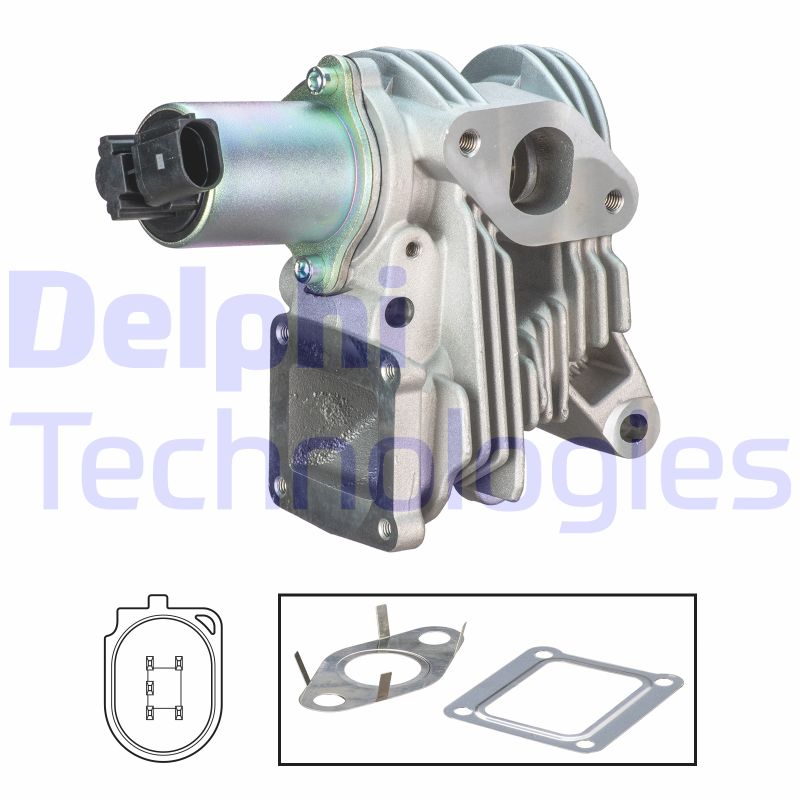 EGR-klep Delphi Diesel EG10414-12B1